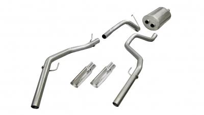 Corsa Performance - Corsa Performance 24425 Sport Cat-Back Exhaust System for 1500 1500 Classic