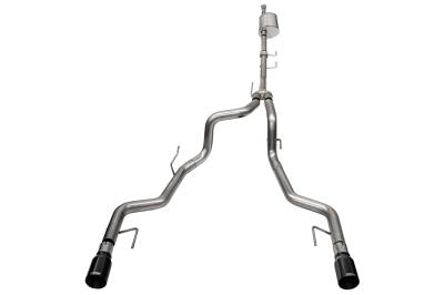 Corsa Performance - Corsa Performance 21185BLK Sport Cat-Back Exhaust System for 21-23 F150