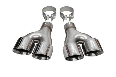 Corsa Performance - Corsa Performance 14068 Exhaust Tip Kit for 12-21 Grand Cherokee WK2