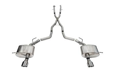 Corsa Performance - Corsa Performance 21186 Xtreme Cat-Back Exhaust System for 11-25 Dodge Durango