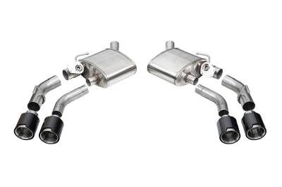 Corsa Performance - Corsa Performance 21789CF Valved Axle-Back Exhaust System for 16-24 Chevy Camaro