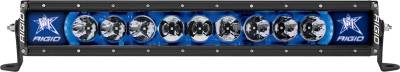 Rigid Industries - Rigid Industries Radiance Plus Straight 20" LED Light Bar White/Blue 220013