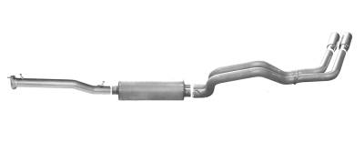 Gibson Performance Exhaust - Gibson 5650 Dual Sport Cat-Back Exhaust System Aluminized