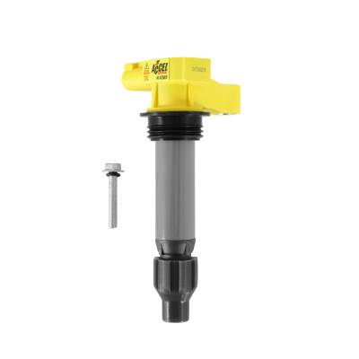 ACCEL - ACCEL 140569 Direct Ignition Coil for GM/SAAB/Suzuki V6 Engine Individual Yellow