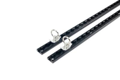 DECKED - DECKED ATB4 Tool Box Core Trax & Two Load Locks Stainless Steel 500lbs 2Pc