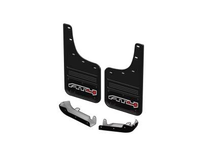 Gatorback - Gatorback 12" Black Rear Mud Flap Set Sierra HD GCR200R-AT4W