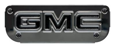 Gatorback - Gatorback Replacement 10" Mud Flap Plate Gunmetal GMC Logo GM766465