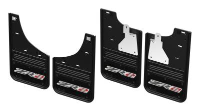 Gatorback - Gatorback 12" Black Front/Rear Mud Flap Set Silverado 1500 ZR2 GCR209K-ZR2W