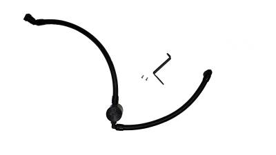 J&L Oil Separator Co - J&L Oil Separator 3056D-B Black Oil Separator 3.0 Driver Side