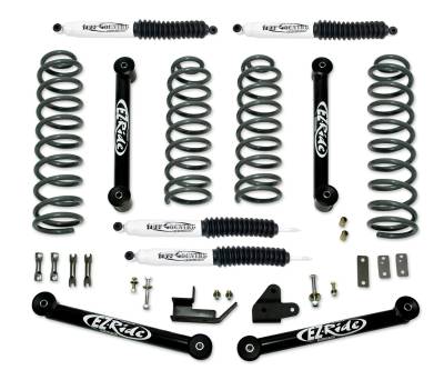 Tuff Country - Tuff Country 43900KH Lift Kit w/Shock for 93-98 Grand Cherokee ZJ