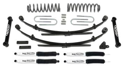 Tuff Country - Tuff Country 43802KH Lift Kit w/Shock for 87-01 Cherokee XJ