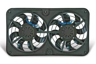 Flex-A-Lite - Flex-A-Lite 104350 490 Reversible Dual 12.1" X-Treme S-Blade Electric Fan