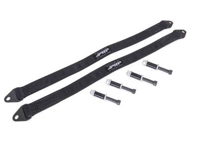 PRP - PRP Rear Suspension Limiter Straps Black for Kawasaki KRX1000 ODL-217413