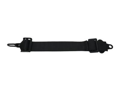 PRP - PRP SBCR-ADJ 4-Point To 5-Point Latch/Link Crotch Belt Harness Black