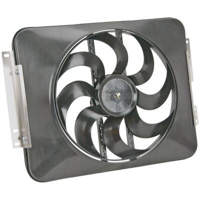 Flex-A-Lite - Flex-A-Lite 116680 485 Black X-Treme Electric Fan for 87-06 Jeep Wrangler YJ/TJ