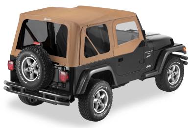 Bestop - Bestop 79124-37 Spice Sailcloth Replace-A-Top w/o Hardware for 97-02 Wrangler TJ