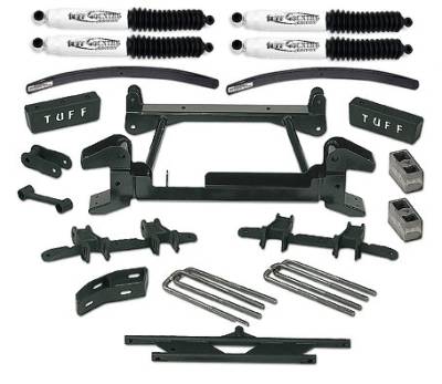 Tuff Country - Tuff Country 16824KN Lift Kit w/Shock for 88-98 K2500 Pickup K3500 Pickup