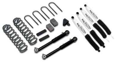 Tuff Country - Tuff Country 43801KN Lift Kit w/Shock for 87-01 Cherokee XJ