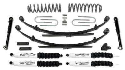 Tuff Country - Tuff Country 43803KN Lift Kit w/Shock for 87-01 Cherokee XJ