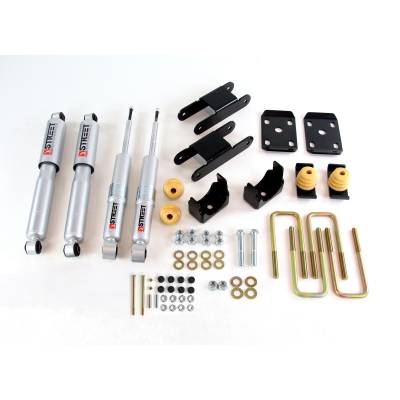 Belltech - Belltech 999SP Front/Rear Complete Kit w/Street Performance Shocks for Chevy/GMC