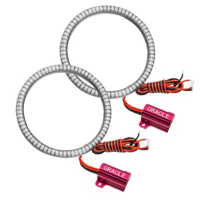 Oracle Lighting - Oracle 1262-003 LED Waterproof Fog Halo Kit Red