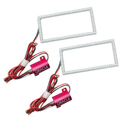 Oracle Lighting - Oracle 1530-001 WHITE LED Fog Halo Kit