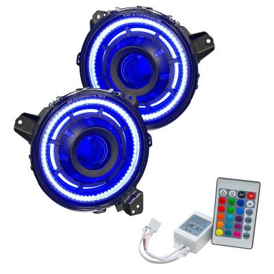 Oracle Lighting - Oracle 5839-504-B Oculus ColorSHIFT Bi-LED Projector Headlights for Jeep JL/JT