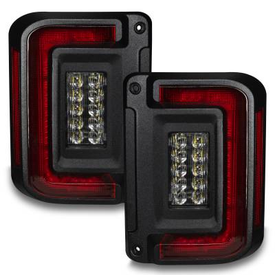 Oracle Lighting - Oracle 5891-504 Flush Mount LED Taillights for 07-18 Jeep Wrangler JK