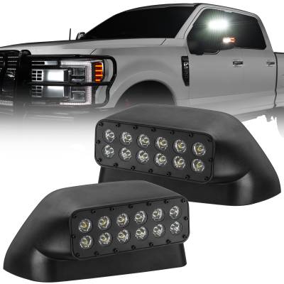 Oracle Lighting - Oracle 5908-001 LED Off-Road Side Mirror Ditch Lights 17-22 Ford Super Duty