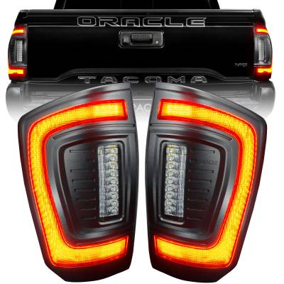 Oracle Lighting - Oracle 5911-504-T Black Series Flush Style LED Taillight for 16-23 Toyota Tacoma