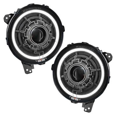Oracle Lighting - Oracle 5839-111 Oculus Heated Lens Bi-LED Projector Headlights for Jeep JL/JT