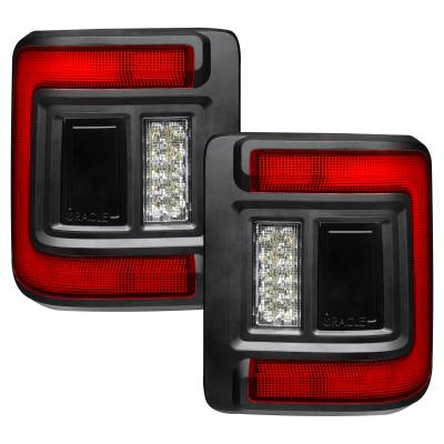 Oracle Lighting - Oracle 5884-504 Flush Mount LED Taillights for 18-25 Jeep Wrangler JL