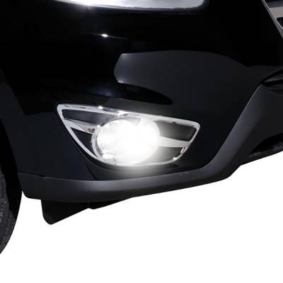 Putco - Putco 401784 Fog Light Trim for 07-13 Hyundai Santa Fe