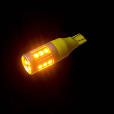 Putco - Putco 340921A-360 Metal 360 LED Bulbs Amber Universal