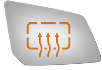 Burco - Burco 5494H Heated Right Door Mirror GLASS ONLY for Chevy/GMC