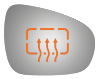 Burco - Burco 5517H Heated Right Door Mirror GLASS ONLY for Lexus