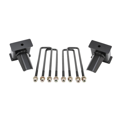 ReadyLift - ReadyLift 26-3950 5" Rear Steel Block w/U-Bolt Kit for 19-24 Silverado & Sierra