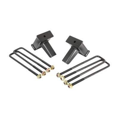 ReadyLift - ReadyLift 26-3460 6" Rear Steel Block w/U-bolt Kit for 14-18 Silverado & Sierra