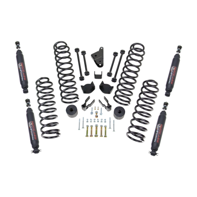ReadyLift - ReadyLift 69-6401 4" Coil Spring Lift Kit W/SST3000 Shock 07-18 Jeep JK Wrangler
