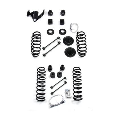 TeraFlex - TeraFlex 1151484 4" Base LIft w/o Bumpstop Extensions for Jeep Wrangler JK 4DR