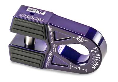 Factor 55 - Factor 55 00080-15 FLATLINK " E" EXPERT WINCH SHACKLE MOUNT PURPLE