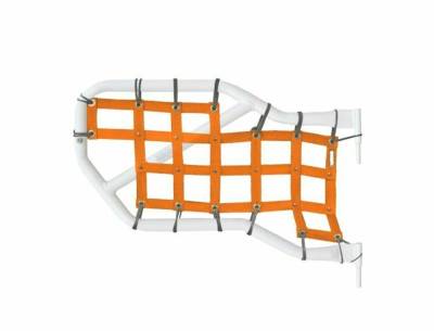 Steinjager - Steinjager Cargo Net Tube Door Covers Rear-Orange for Wrangler JK J0043661