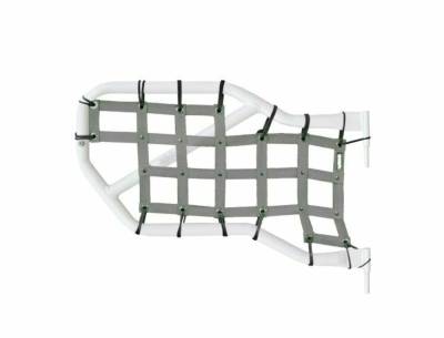 Steinjager - Steinjager Cargo Net Tube Door Covers Rear-Gray for Wrangler JK J0043662