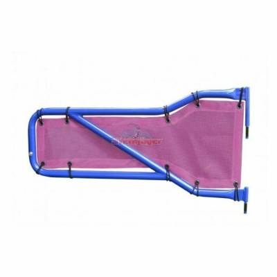 Steinjager - Steinjager Mesh Tube Door Covers Front-Mauve for Wrangler JL J0048369