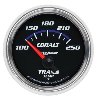 AutoMeter - AutoMeter 6149 Cobalt Electric Transmission Temperature Gauge 100-250 °F 2-1/16