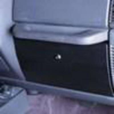 Smittybilt - Smittybilt 812101 Vaulted Locking Glove Box Door Steel Blk for 87-95 Wrangler YJ