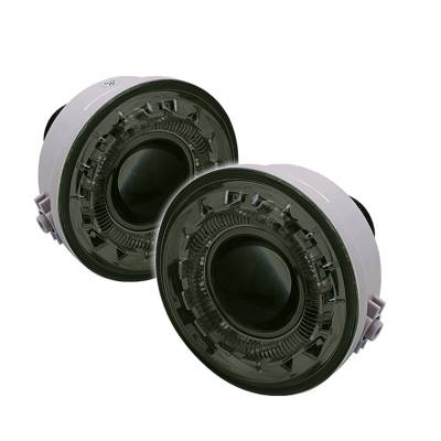 Spyder Auto - Spyder Auto 5021311 Halo Projector Fog Lights Chrome/Smoke for 06-08 Ford F150