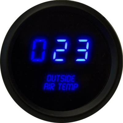 Intellitronix - Intellitronix LED Digital Outside Air Temperature Gauge 2-1/16" M9123B