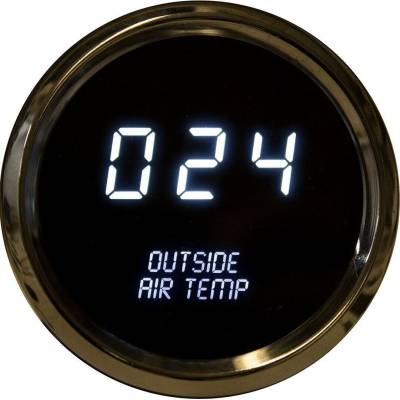 Intellitronix - Intellitronix LED Digital Outside Air Temperature Gauge 2-1/16" MS9123W