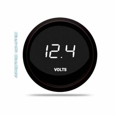 Intellitronix - Intellitronix M9015W LED Digital Voltmeter 2-1/16" 7 To 25.5 Volts Black White
